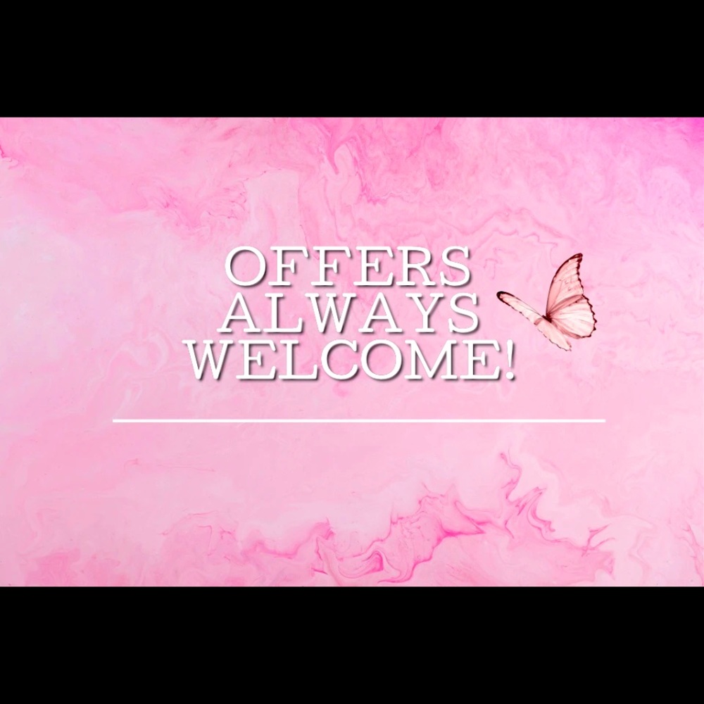 Offers are welcomed. Thanks for stopping by 😊